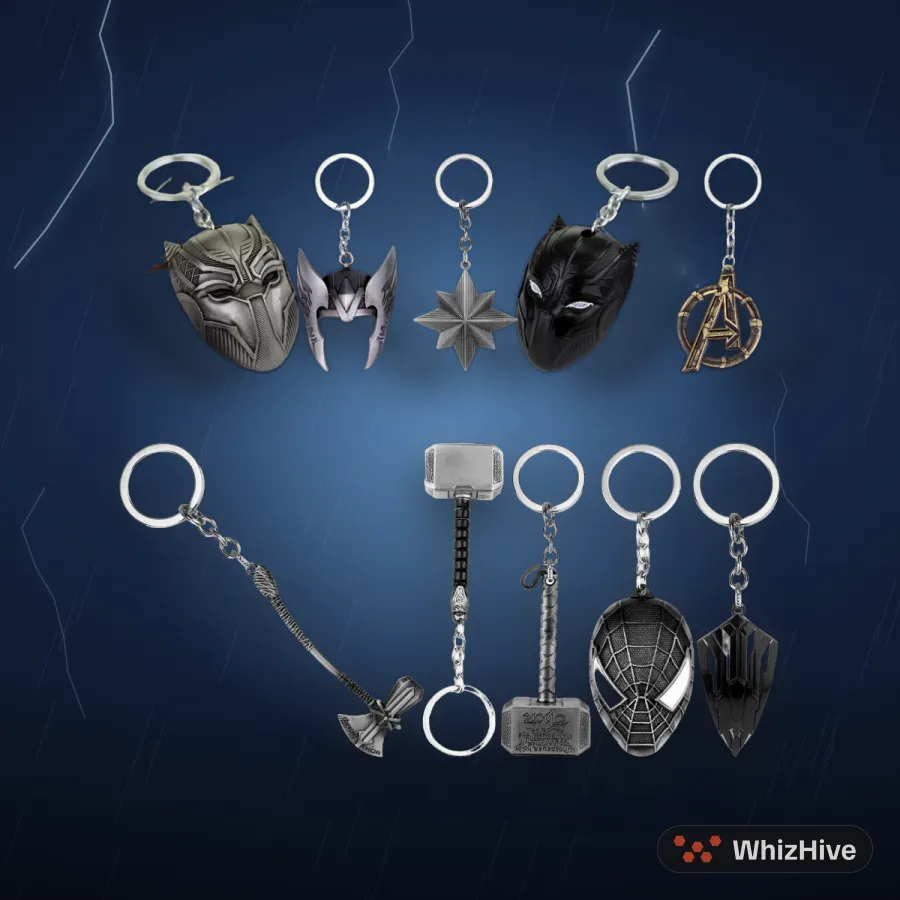 Avengers Metal Keychains