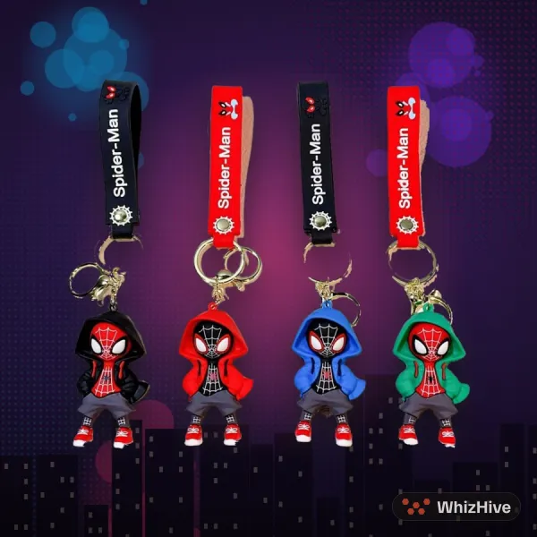 Hoodie Spider-Man Keychain