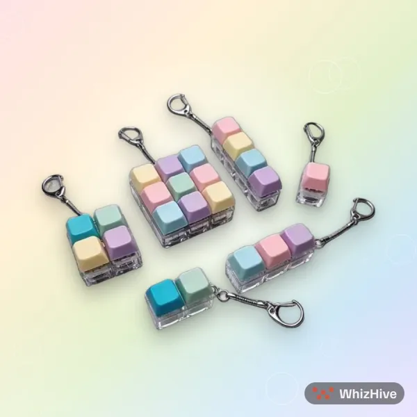 Macaron Keycap Keychain