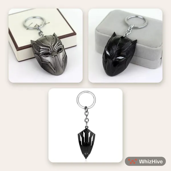 Black Panther Keychain Pack