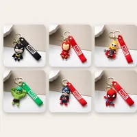 Superhero Keychain Trio
